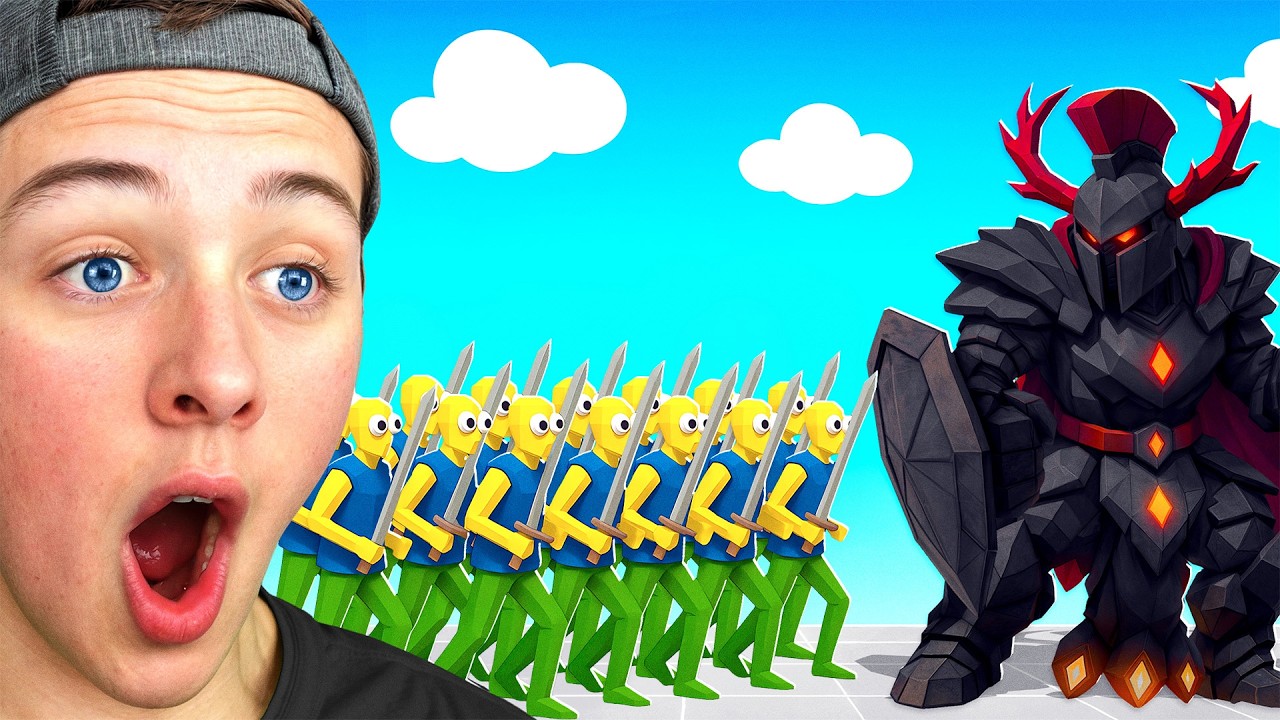 ONE HOUR of NOOBS vs GODS in TABS!