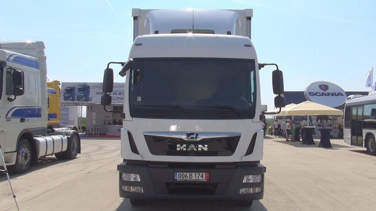 MAN TGL 12.250 4x2 BL Lorry Truck (2017) Exterior and Interior in 3D