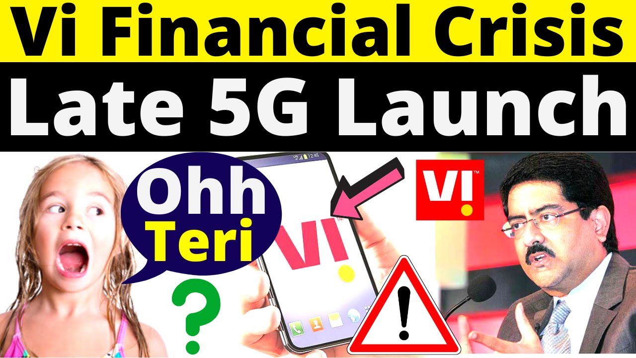 Vodafone Idea Financial Crisis New Update | Vi 5G Launch Delay in India | Vi Need Urgent Funding