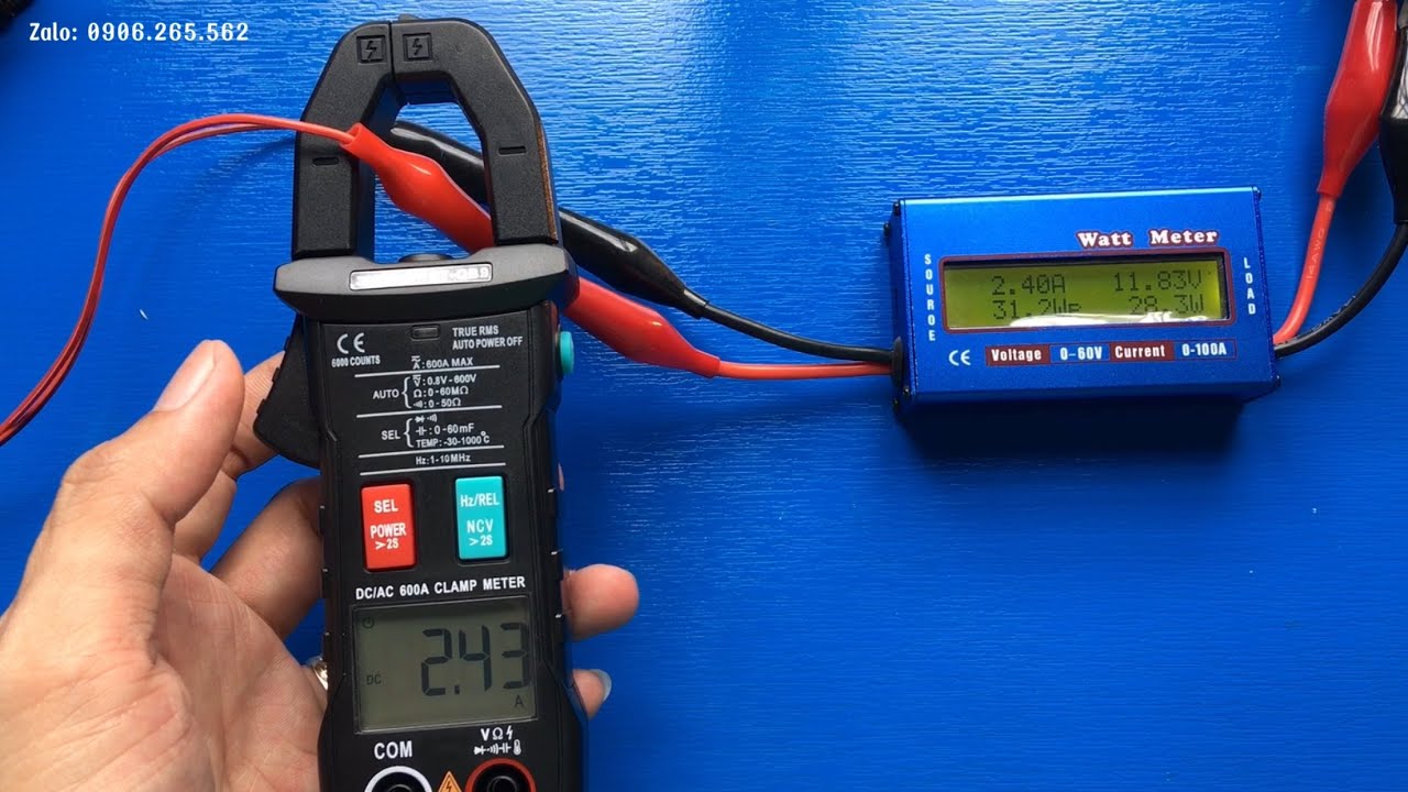 Ampe kìm đo dòng điện DC,AC ngon bổ rẻ mua 1 được 2 mọi người nên sử dụng | ZOYI ZT-QB9