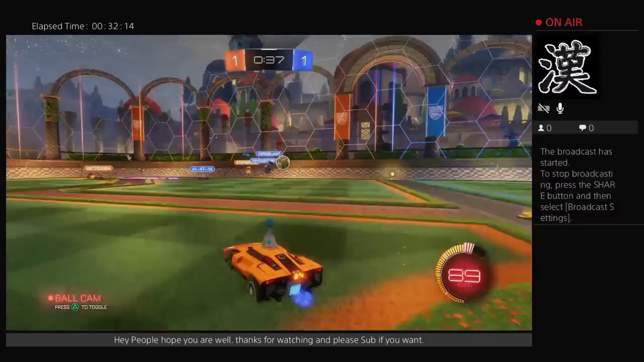 Rocket League online PS4: Live