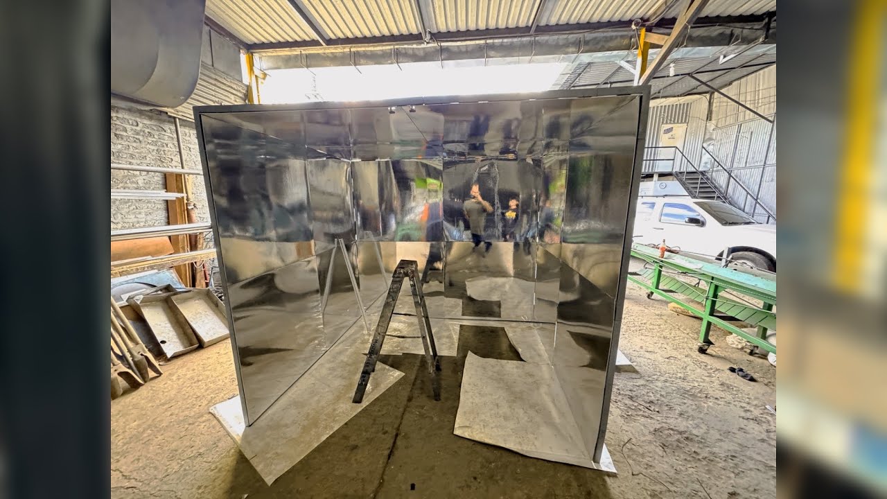 Así fabricamos una cabina para fotos tipo espejo 🤳📸