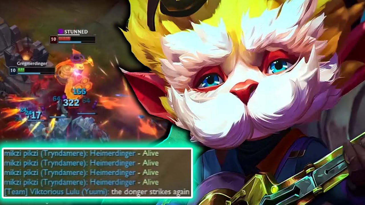 So Heimerdinger has no counter anymore? THE MIDLANE KING HAS RETURNED!
