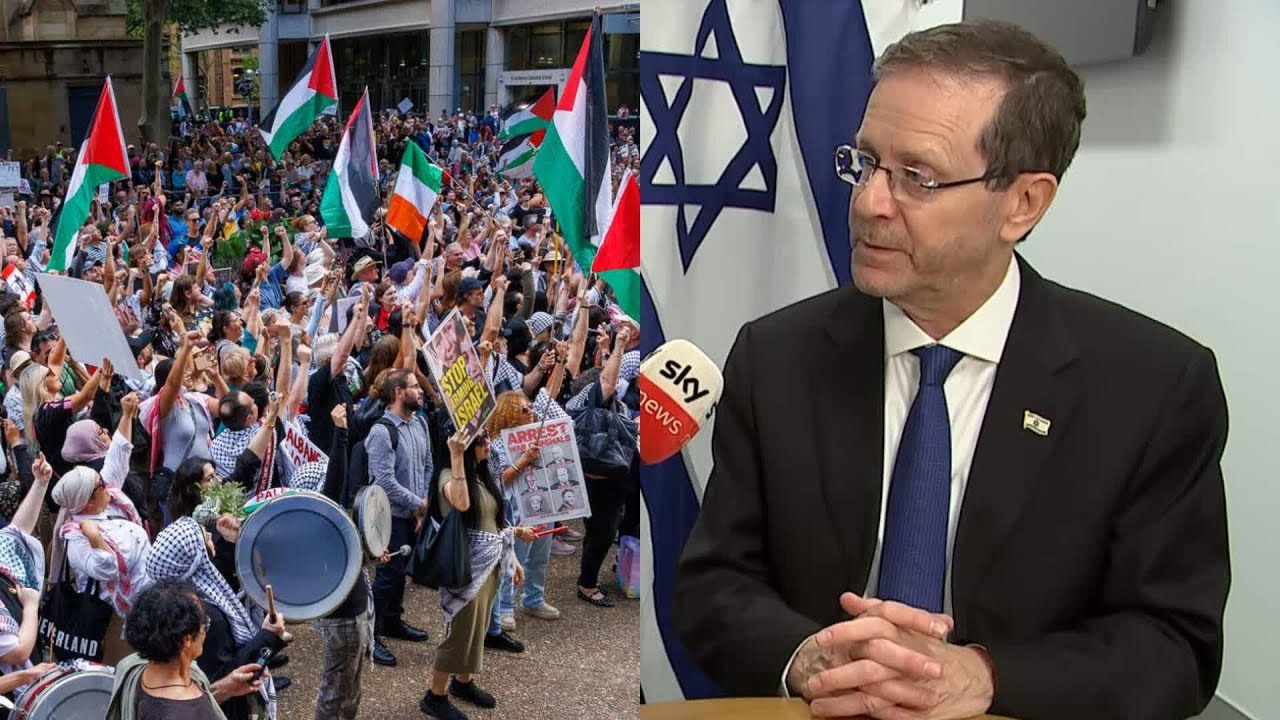 Protesters prevent Israeli President visit to Adass Synagogue