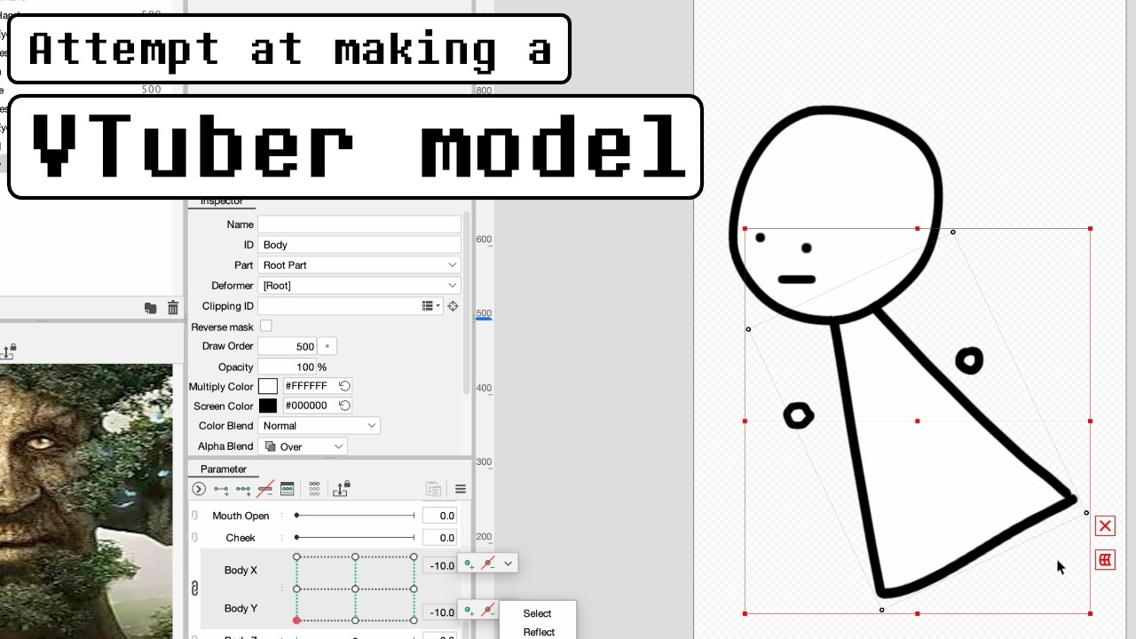 Attempting to make a VTuber model