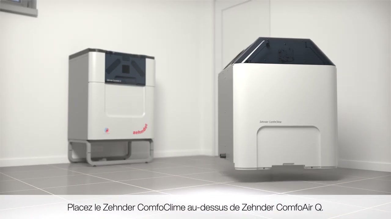 Zehnder ComfoClime – Instructions d’installation