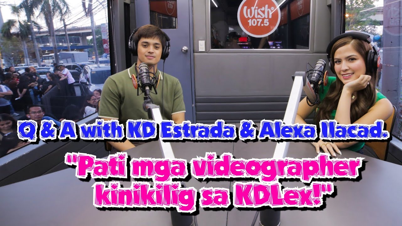 Q & A WITH KD ESTRADA AND ALEXA ILACAD ON WISH BUS | KDLEX ADD TO HEART CONCERT PROMO TOUR