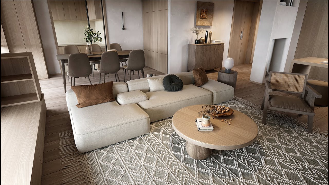 Apartment Real-time Archviz - UE4 - GPUlightmass