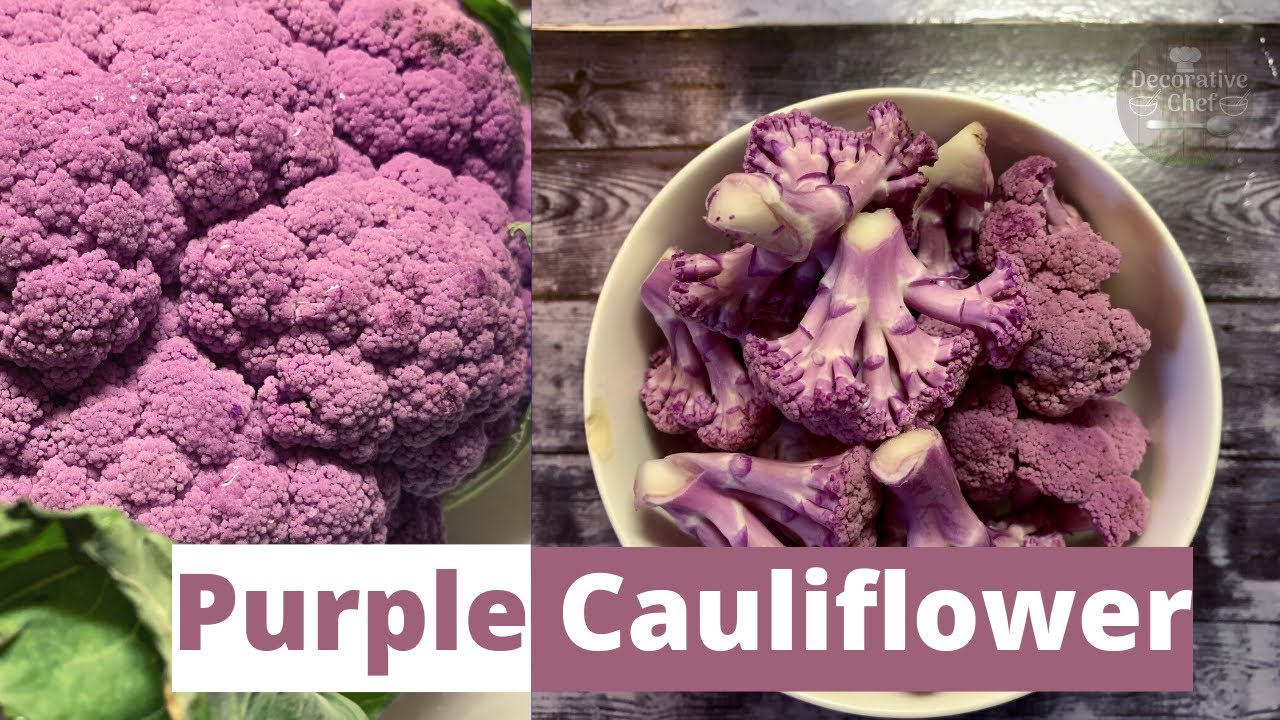 Purple Cauliflower recipe | Purple காலிஃப்ளவர் | Cauliflower stir fry