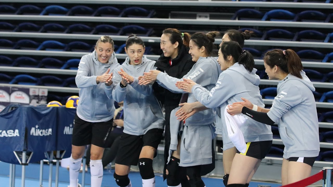 Tianjin 3-0 Shanghai | 2021-2022中国女排超级联赛第二阶段E组第十四轮：天津vs上海