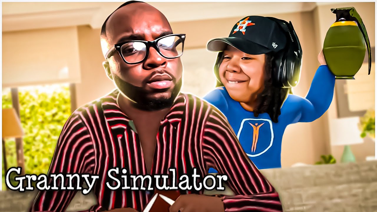 BABYSITTING Internet Aaron While He Tries To KILL ME - Granny Simulator