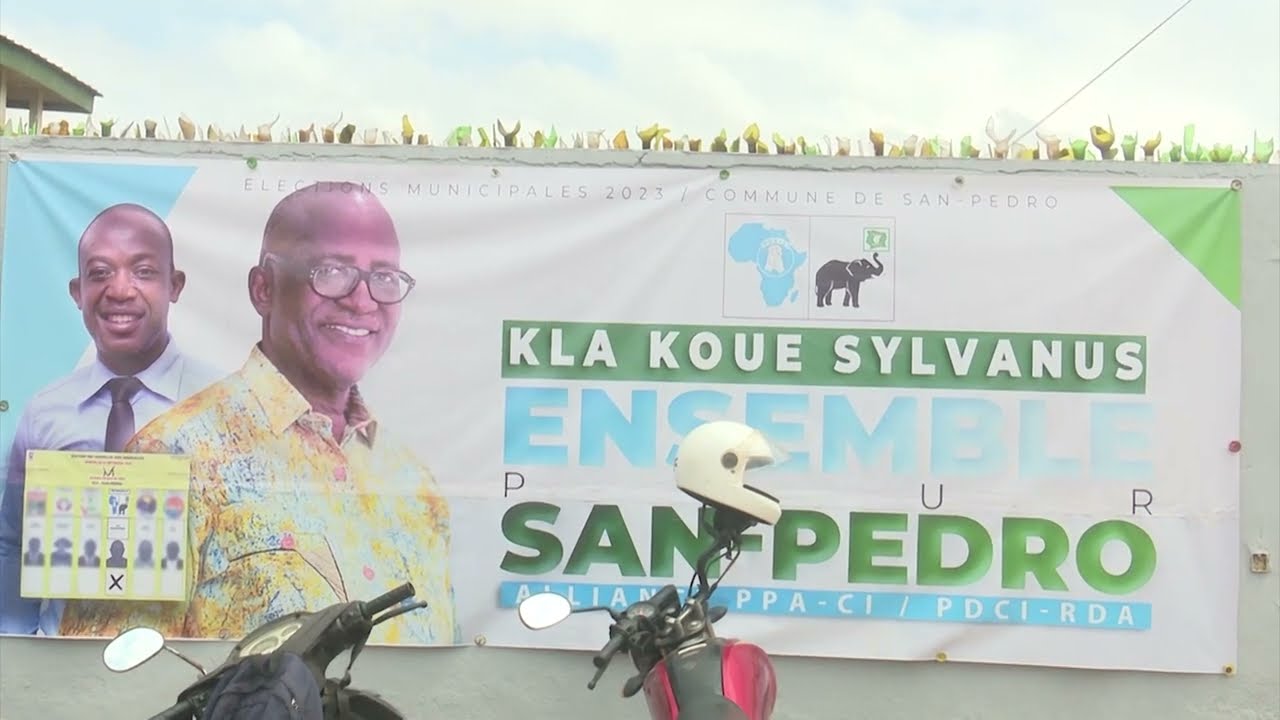 Cissé Nakaridja et Kla Koué Sylvanus en campagne pour la conquête de la mairie de San-Pedro