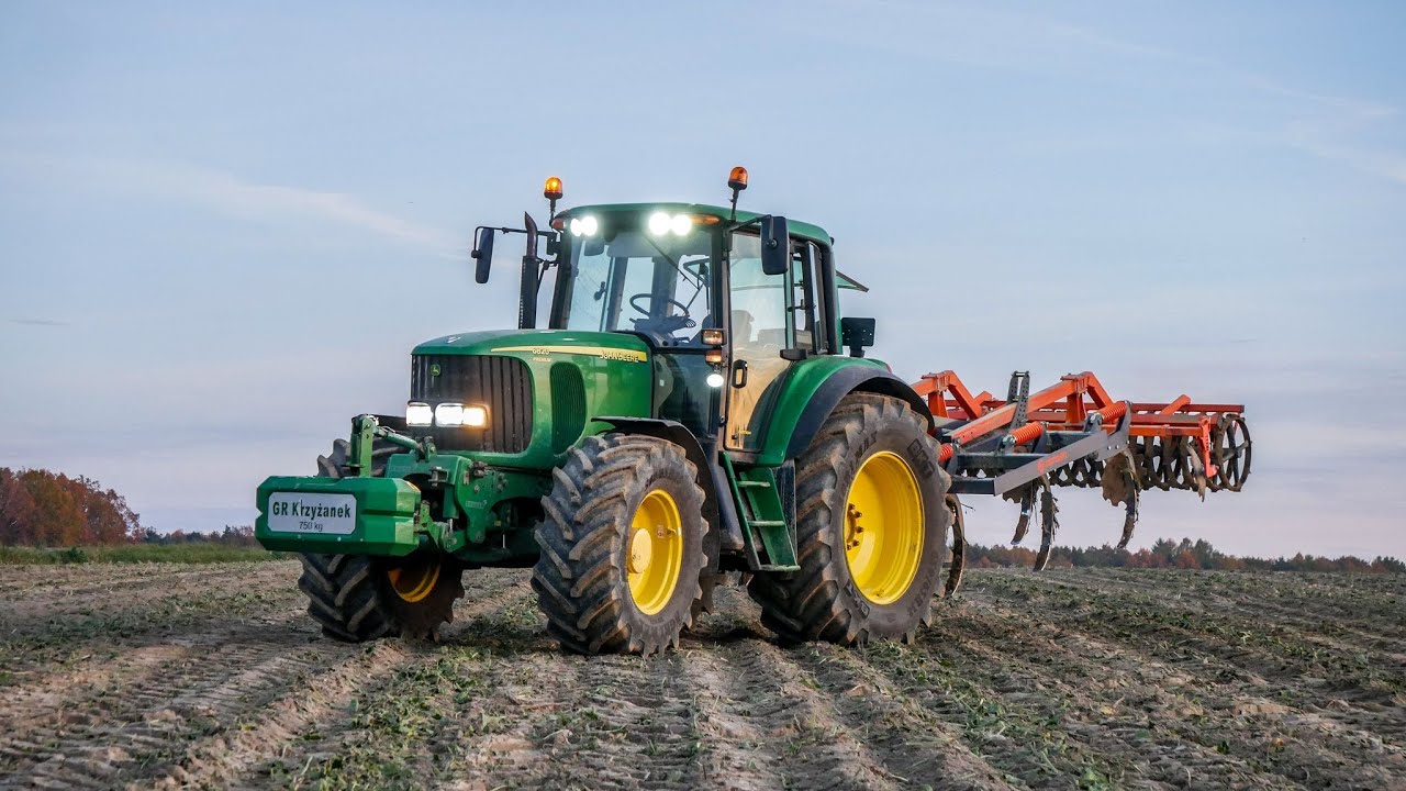 Uprawa Po Burakach w GR. Krzyżanek! John Deere&Mandam