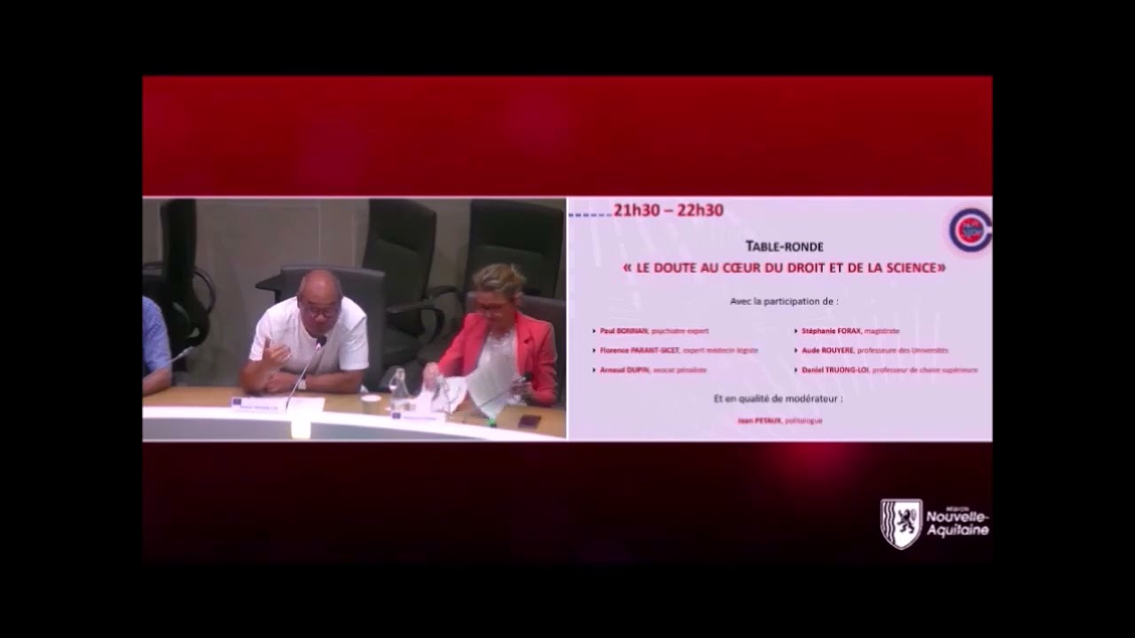 Le doute au cœur du Droit et de la Science