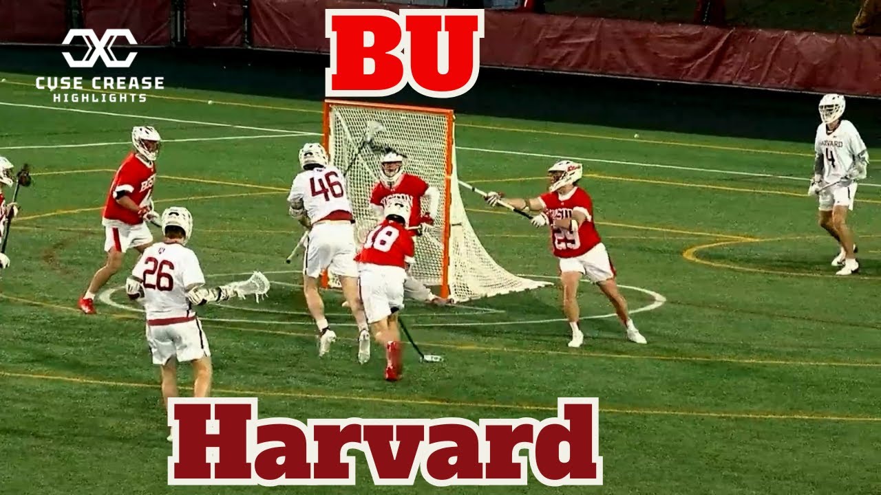 BU vs Harvard 2025 Lacrosse Highlights