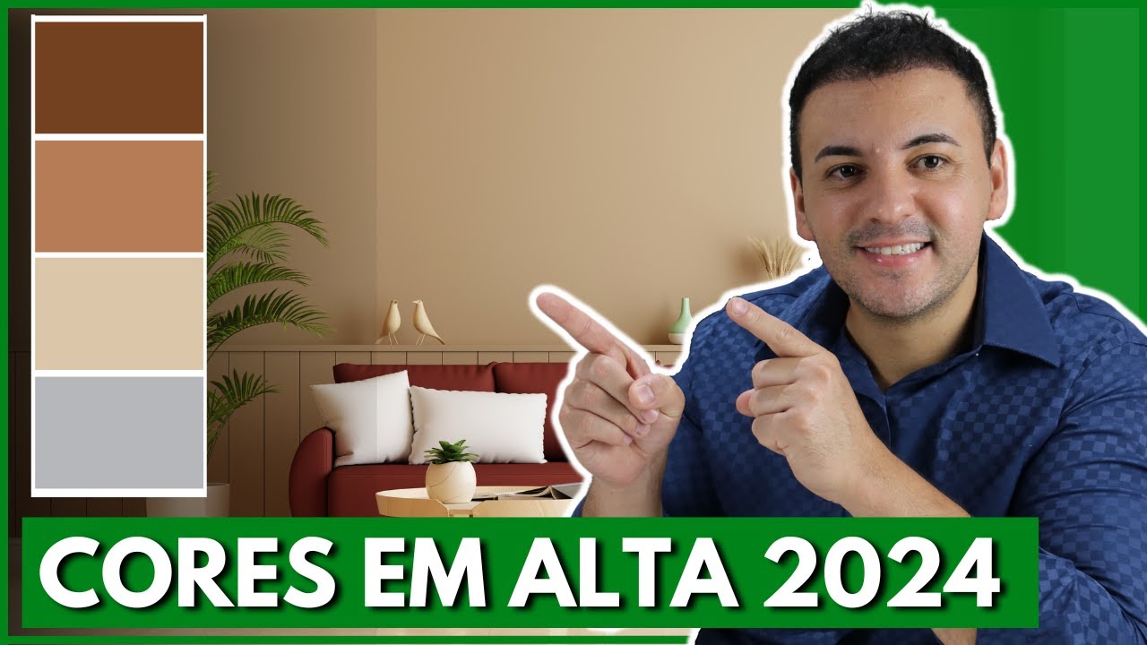 10 CORES TENDÊNCIAS 2024 QUE ESTÃO EM ALTA CORES QUE VÃO DOMINAR A PINTURA