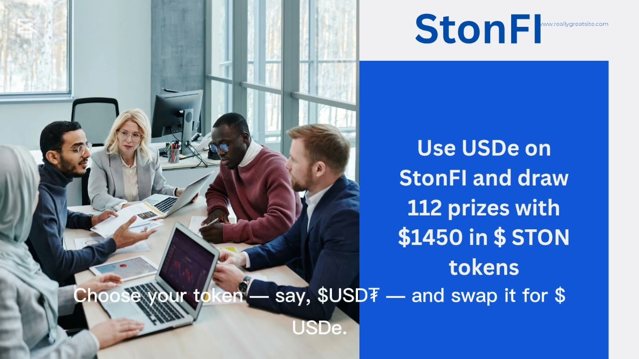 How to use $USDe on StonFI-Swap,Stake and earn Rewards in minutes.