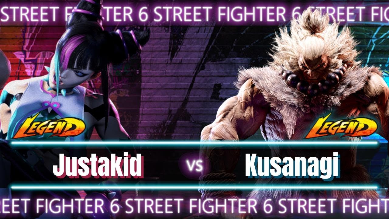 🏆SF6 Justakid (Juri) vs Kusanagi (Akuma)🏆
