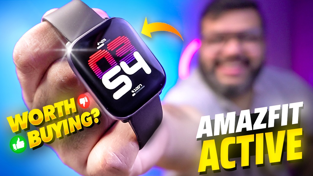 Amazfit Active Review!! 🏋️ The Best Fitness Smartwatch in 2024??
