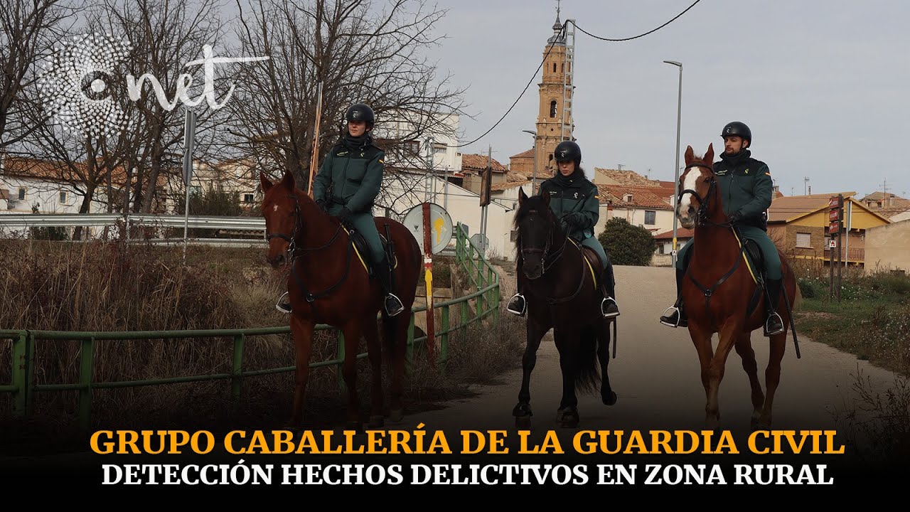 CABALLERÍA Guardia Civil en ACCIÓN. Bajo Aragón 2025