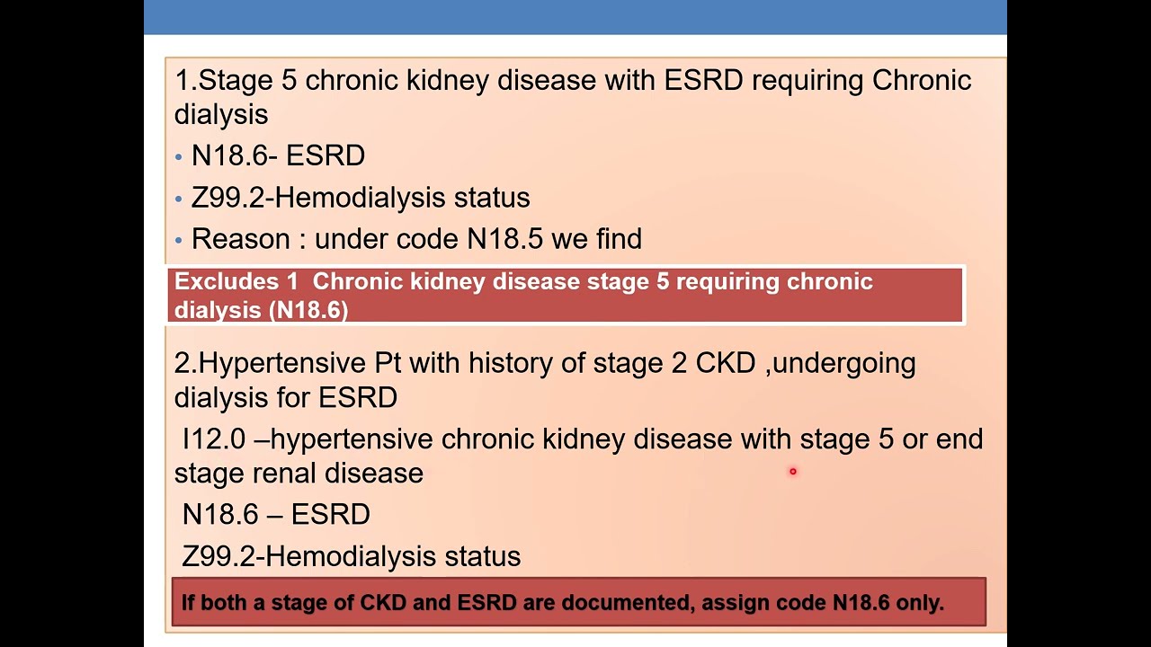ICD 10 CM CODING GUIDELINES FOR CHRONIC KIDNEY DISEASE (CKD)