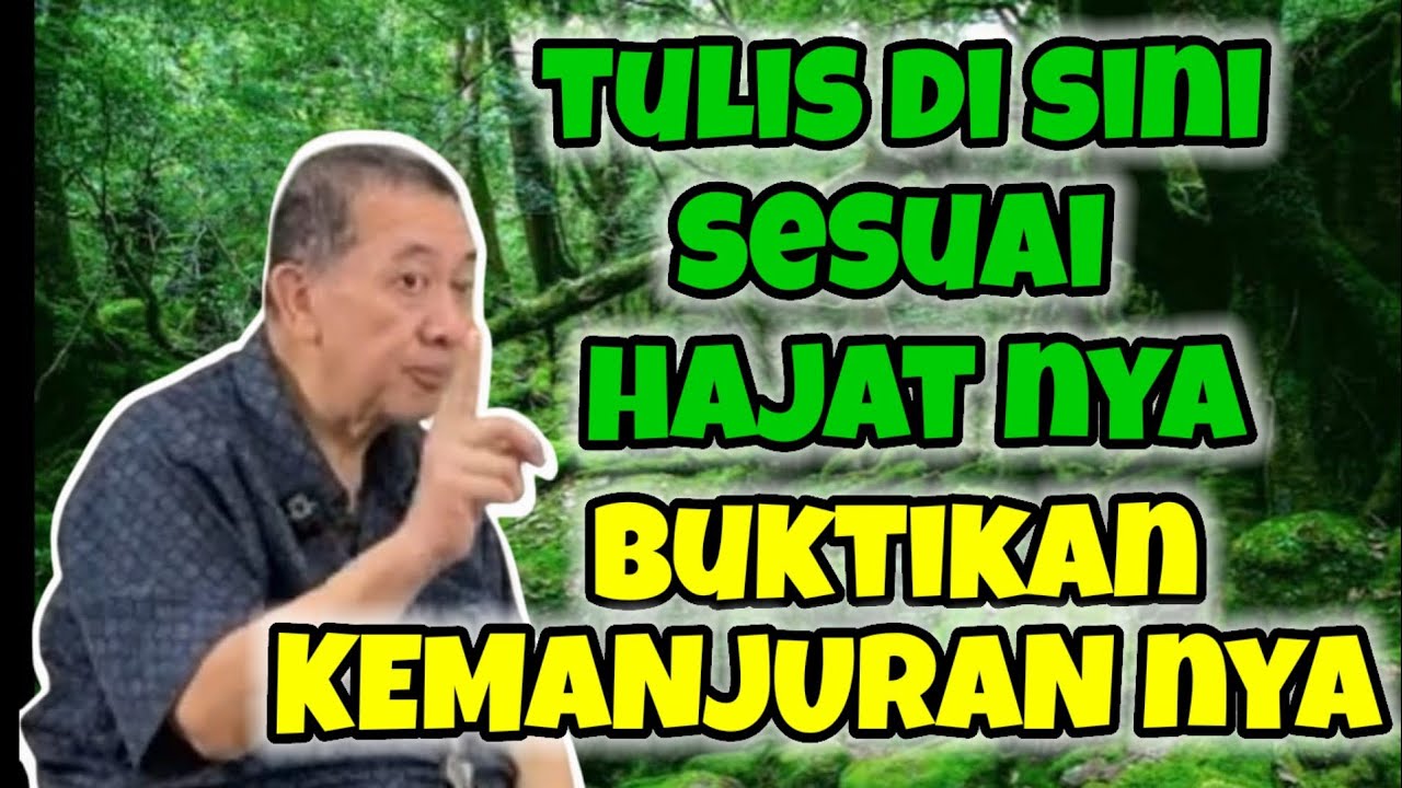 BUKTIKAN KEMANJURAN NYA