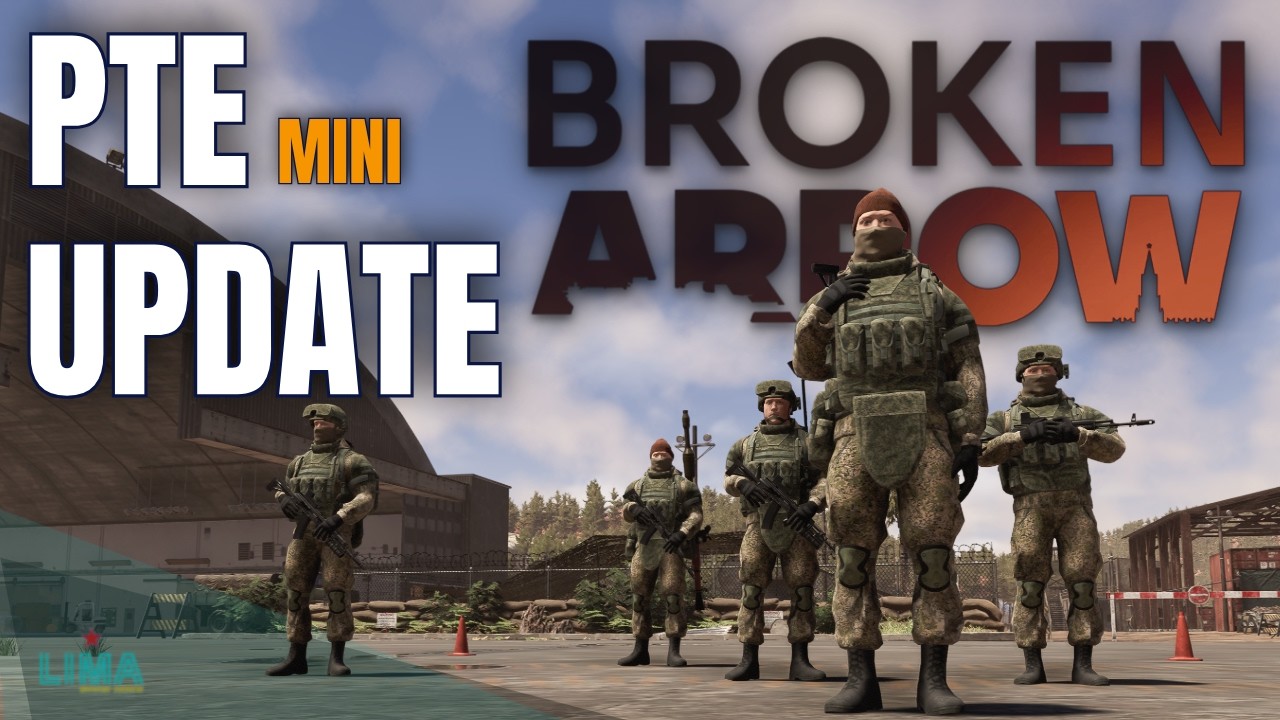 PTE mini-Update Testing // Broken Arrow 2.0 Gameplay Multiplayer 4k