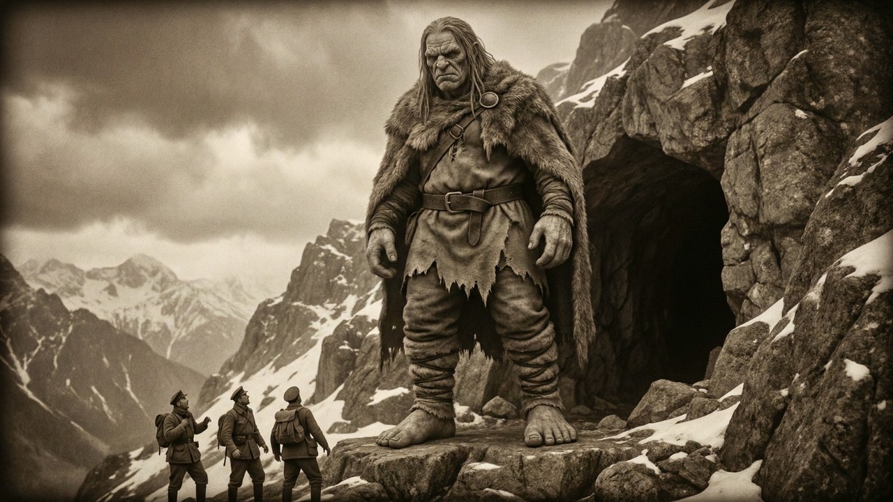 Экспедиция Воронцова приняла след за медвежий… пока из тумана не вышел великан!