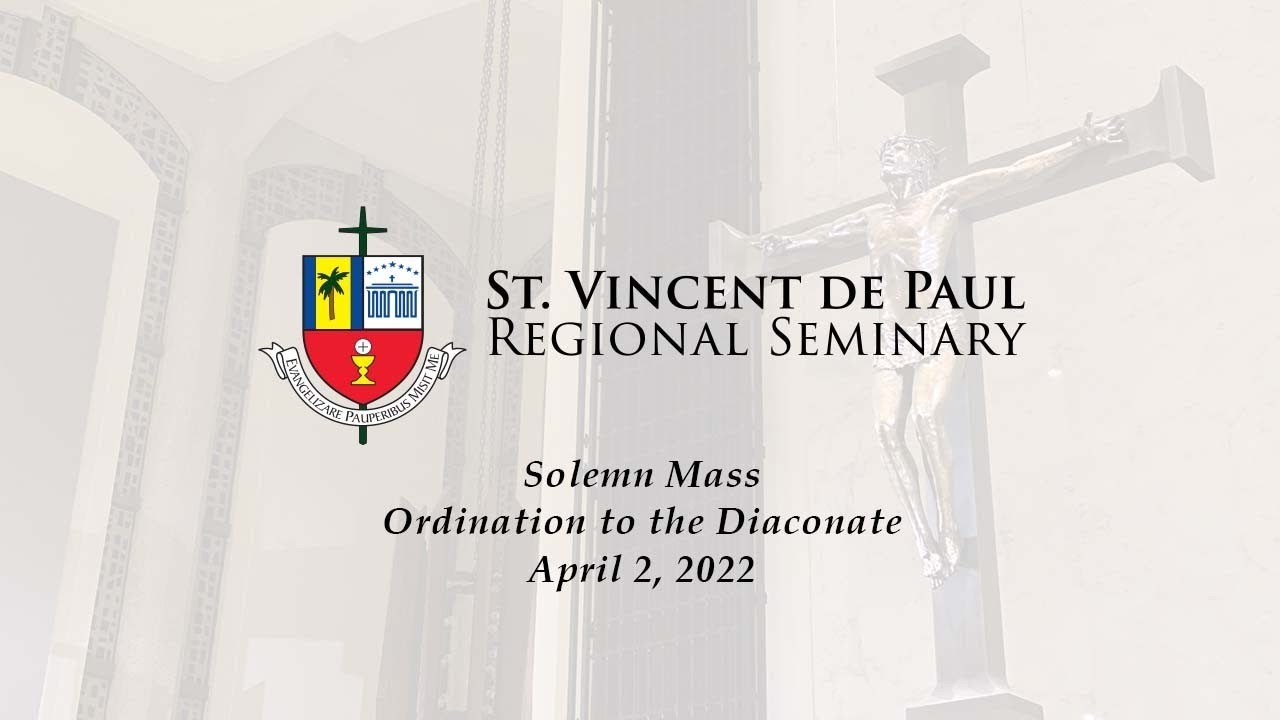 2022 Mass Ordination to the Diaconate