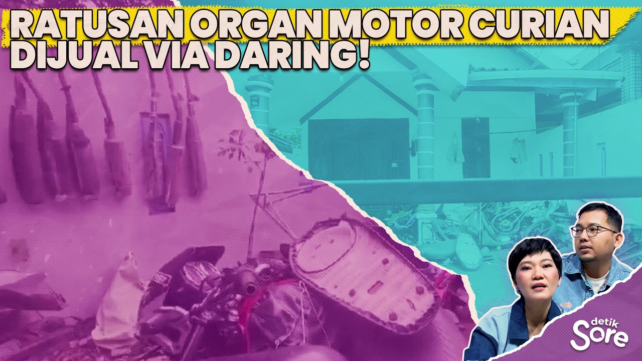 Praktik ‘Mutilasi’ Motor Roda Dua di Nganjuk Dibongkar Polisi