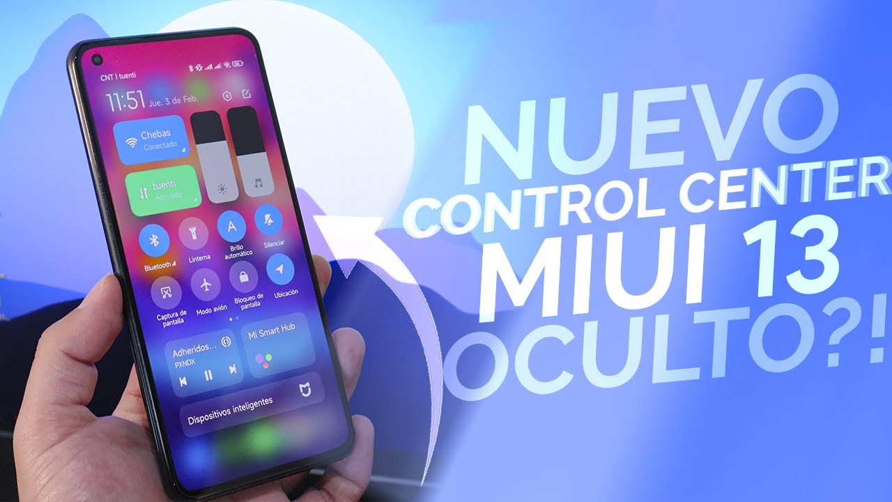 Este es el Centro de Control Oculto en MIUI 13, &iquest;C&oacute;mo activarlo?
