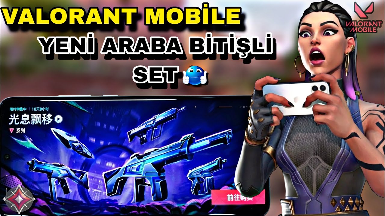 VALORANT MOBILE | Yeni Araba Bitirişli Özel Set Detaylı İnceleme! 🏎️✅