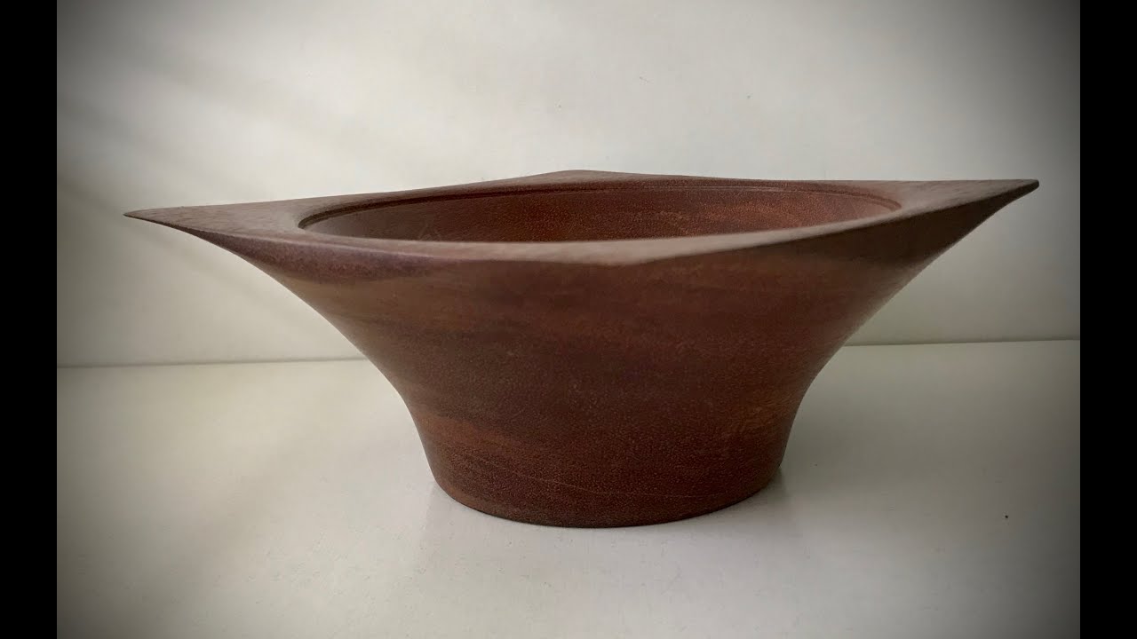 Wood Turning Square edge bowl....