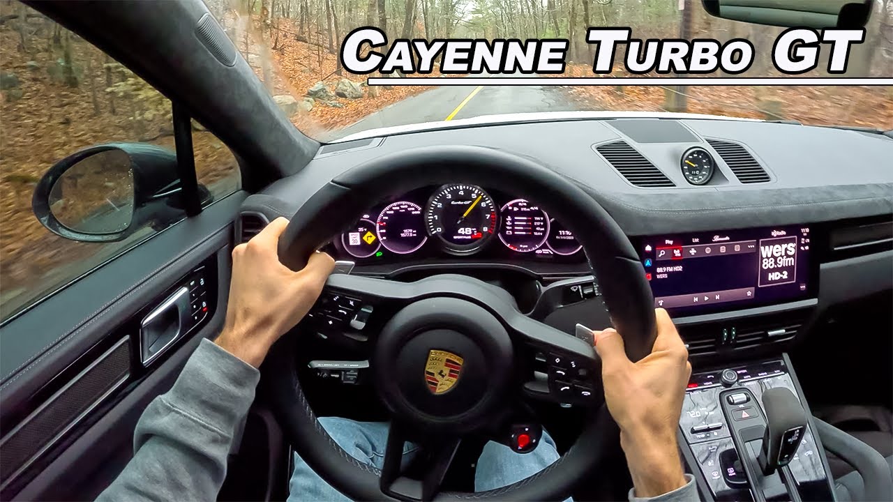 Porsche Cayenne Turbo GT 2022 года — за рулём самого быстрого внедорожника на Земле (бинауральное...