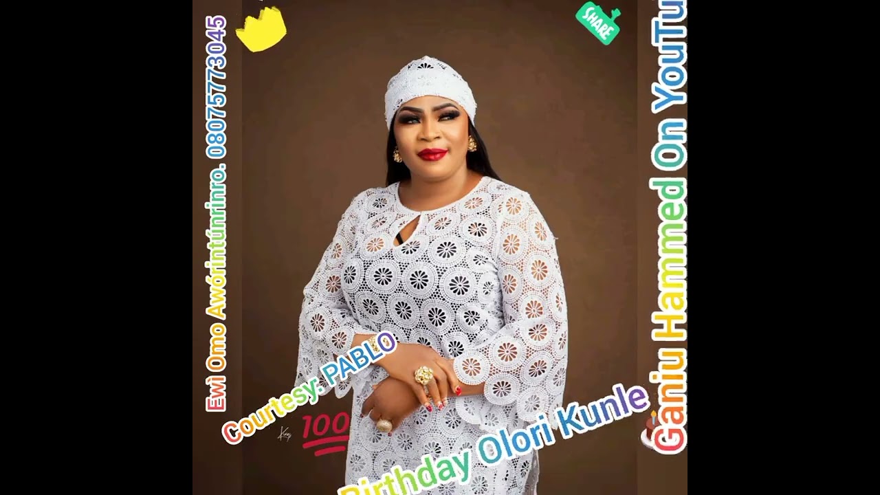 Omo Awórintúnrinro for Olori Kunle. ft Oriki Idowa Ijebu