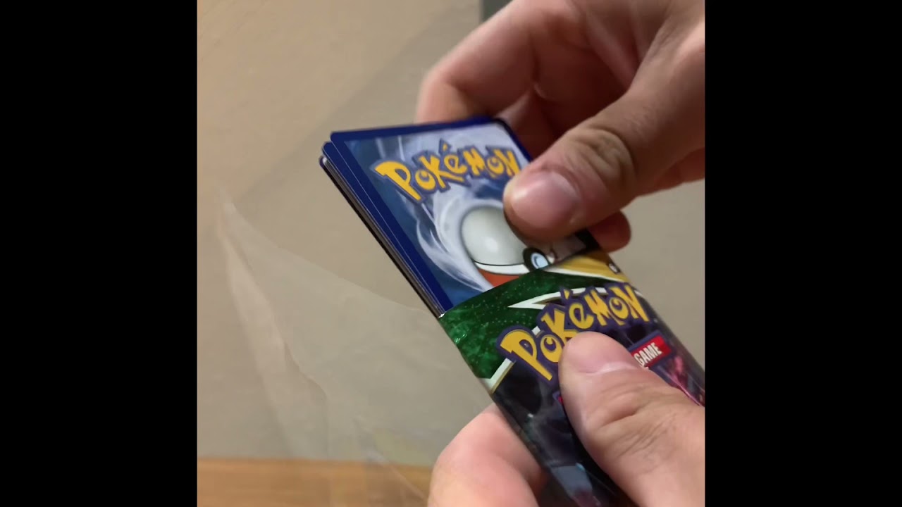 How to reseal Pokemon Cards