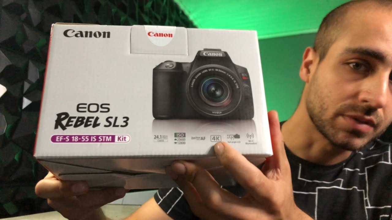 Cânon Sl3! Unboxing e primeiras impreções…