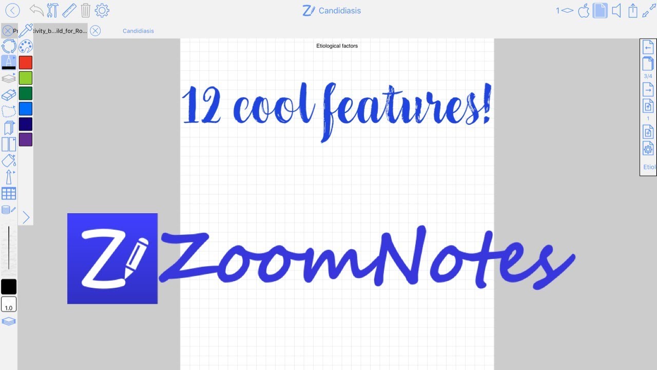 12 причин, почему ZoomNotes — ЛУЧШЕЕ приложение для создания заметок на вашем iPad