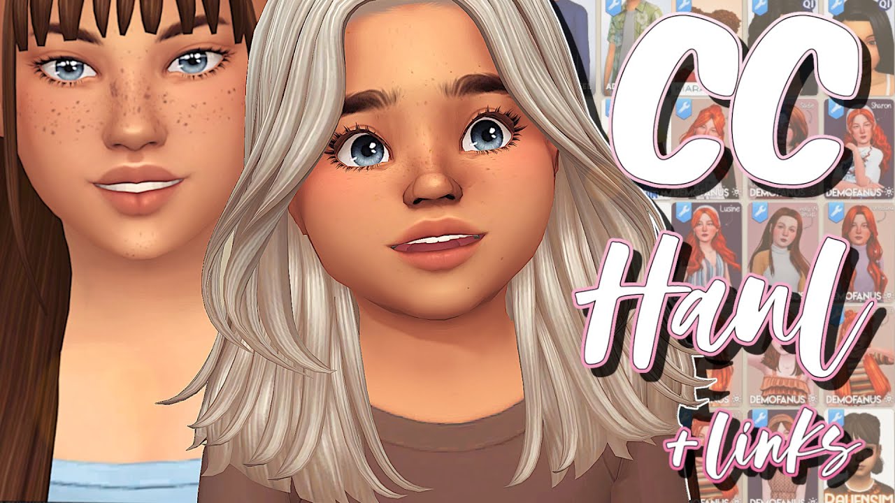 NEW KIDS, TODDLER & INFANT CC 🌿 | Haul #26 + cc links!