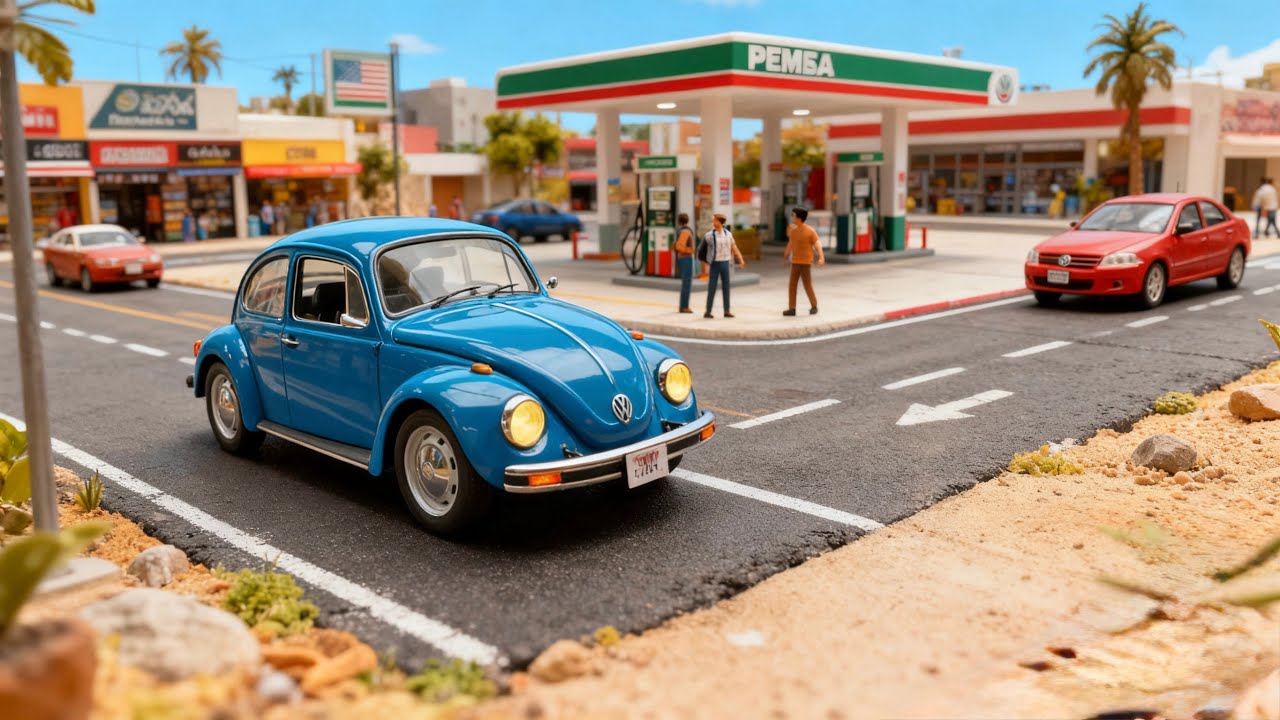 Me compre un VOCHITO CL&Aacute;SICO para mi colecci&oacute;n y dioramas ‼️Escala 1/64‼️