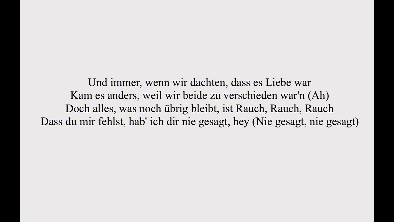 Rauch - song by Mero