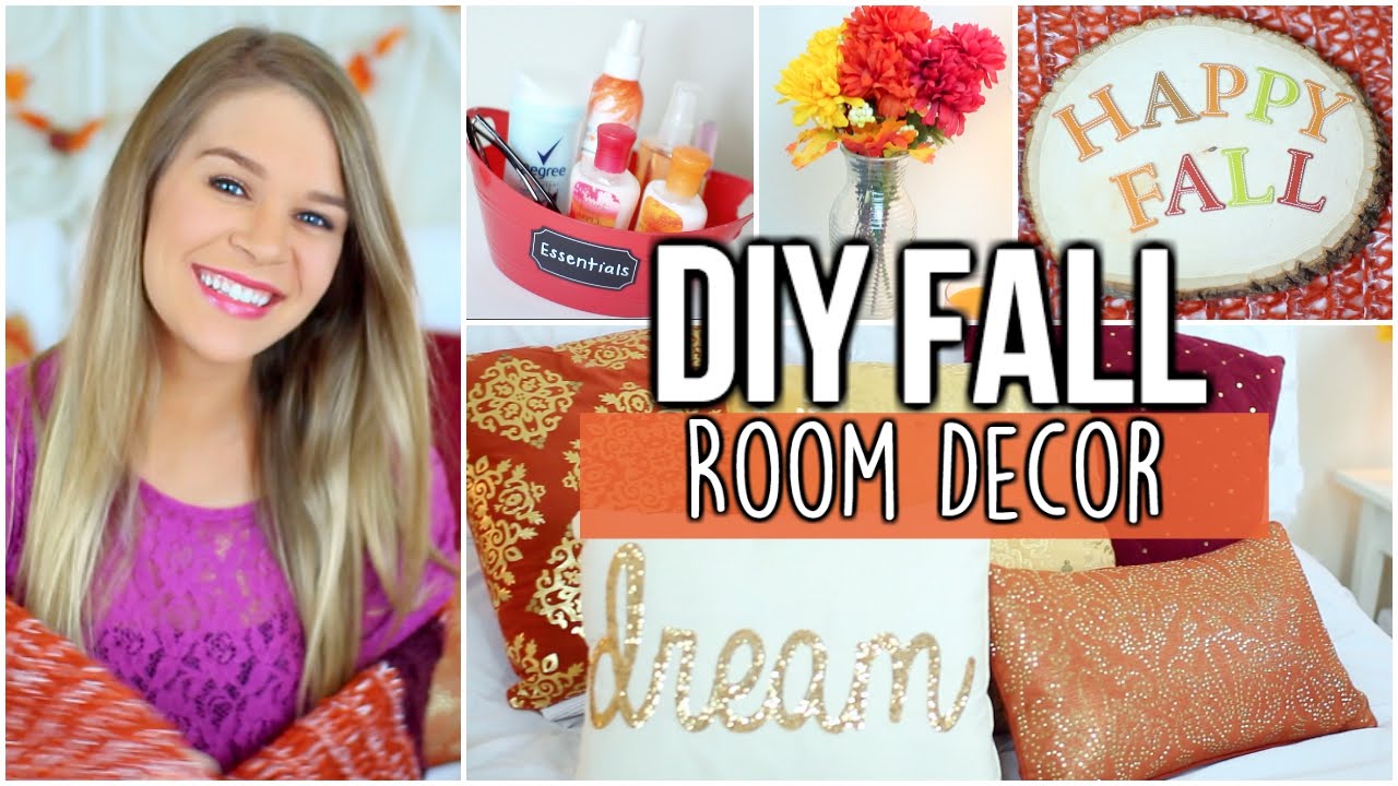 DIY Fall Room Decor! Make your Room Cozy!