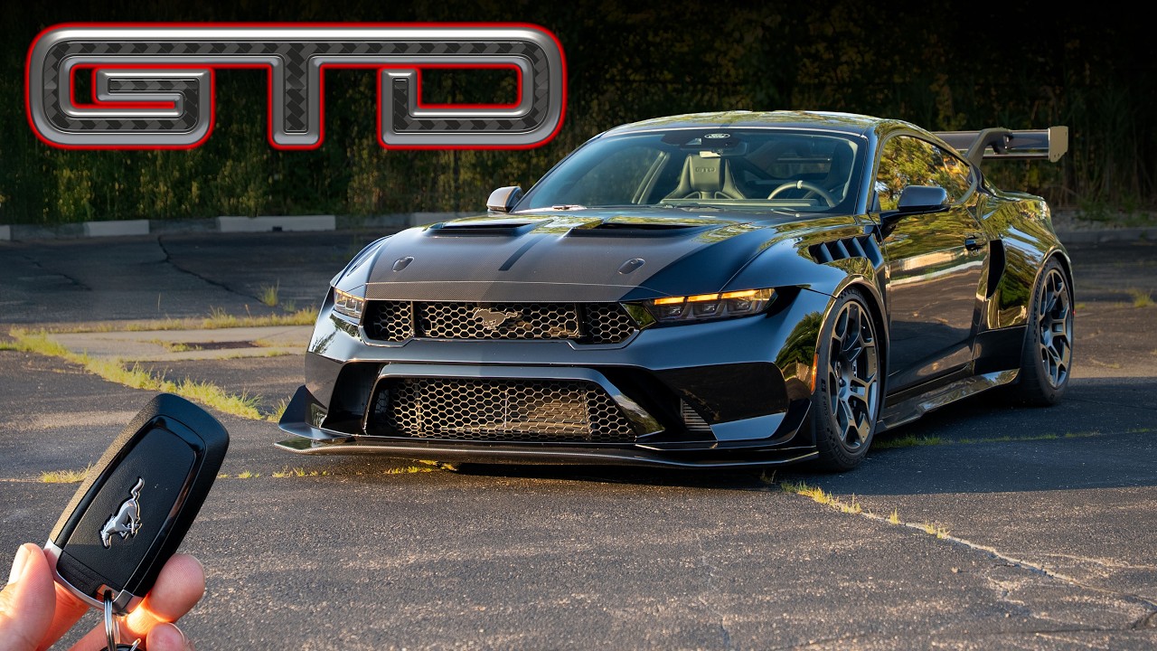 First Time On The Road In The $400,000 Mustang GTD!!