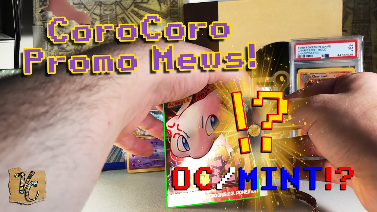 Opening $1000 Sealed Corocoro Promo Mew! So Sparkle, Very Mew