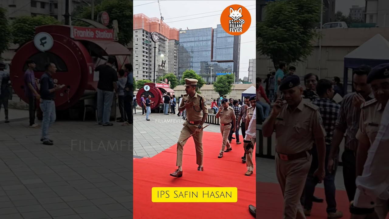 Youngest IPS Officer Safin Hasan Spotted at 'Call 104' Premiere | True Inspiration 🇮🇳🔥 #safinhasan