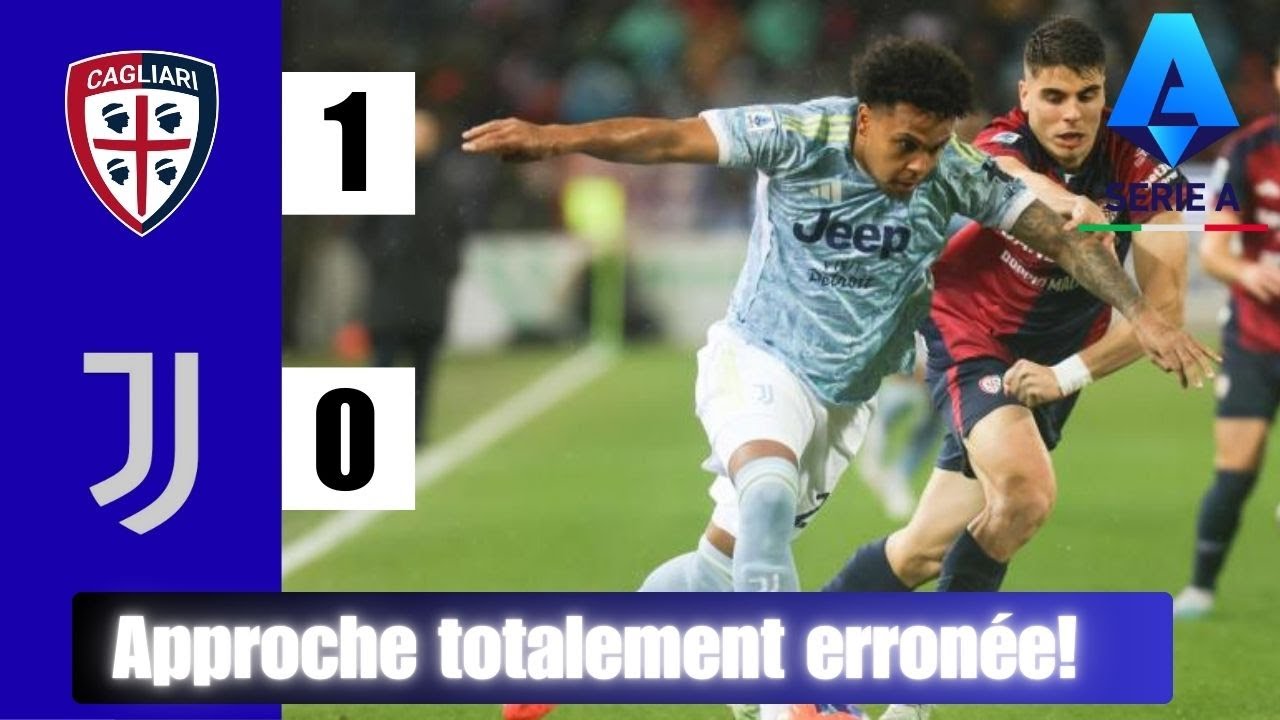 ⚪⚫Cagliari 1-0 Juventus || 🤬Contre-performanace ‼️