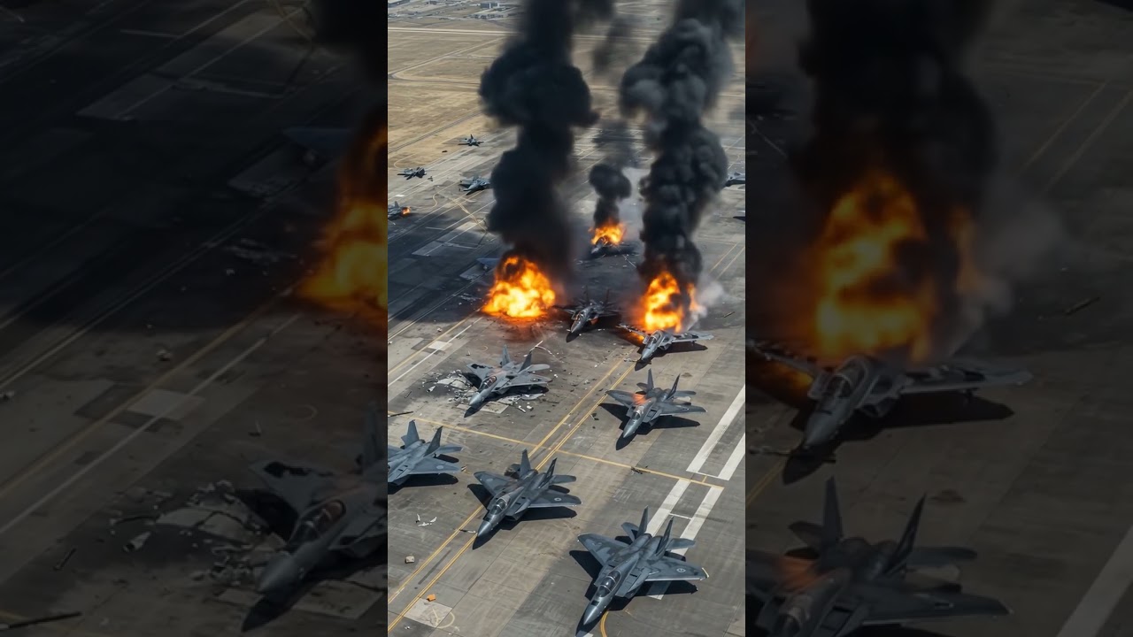 Ukraine&rsquo;s Massive Drone Strike &ndash; 40 Russian Warplanes Destroyed 💥✈️