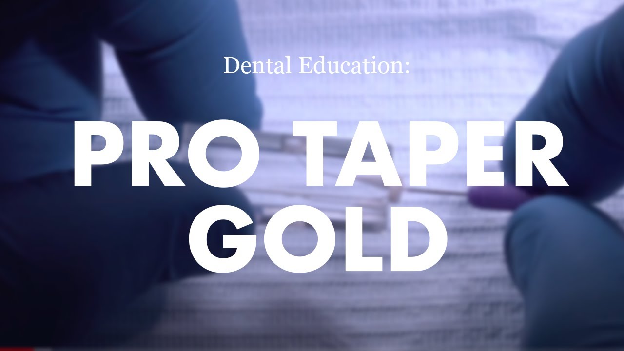 Эндодонтия: Pro Taper Gold