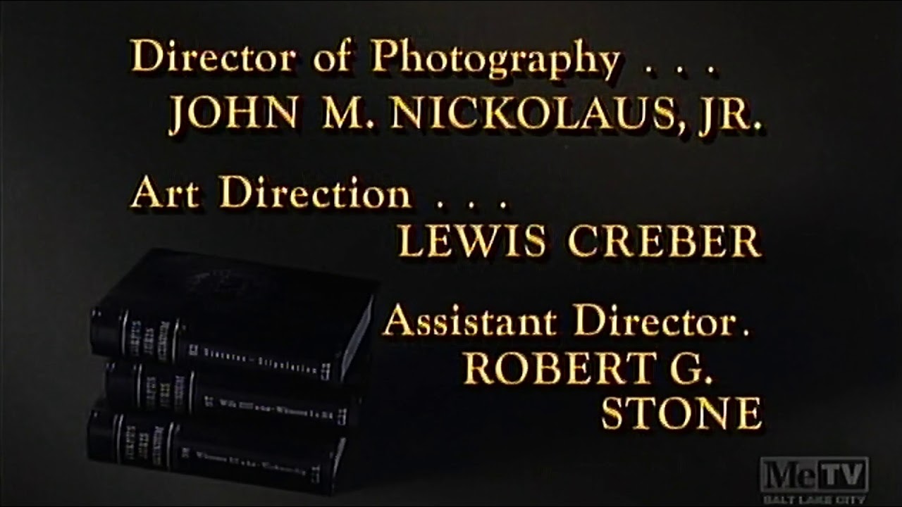 Perry Mason (Color) Closing Credits/CBS Television Network/CBS Television Distribution (1966/2007)