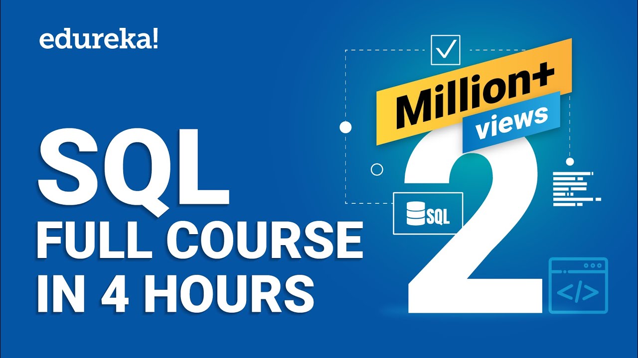 SQL Full Course | SQL Tutorial For Beginners | Learn SQL (Structured Query Language) | Edureka